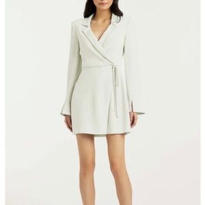 NWT Cinq a Sept barrette Long Sleeve Embellished Dress size 0.